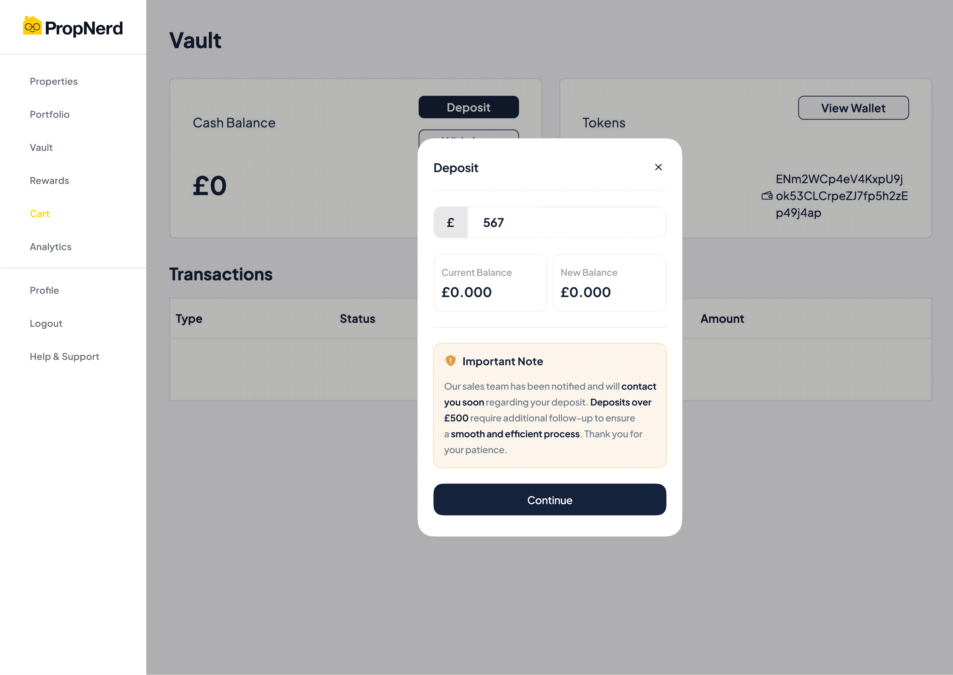 Investor Web Portal & Mobile App